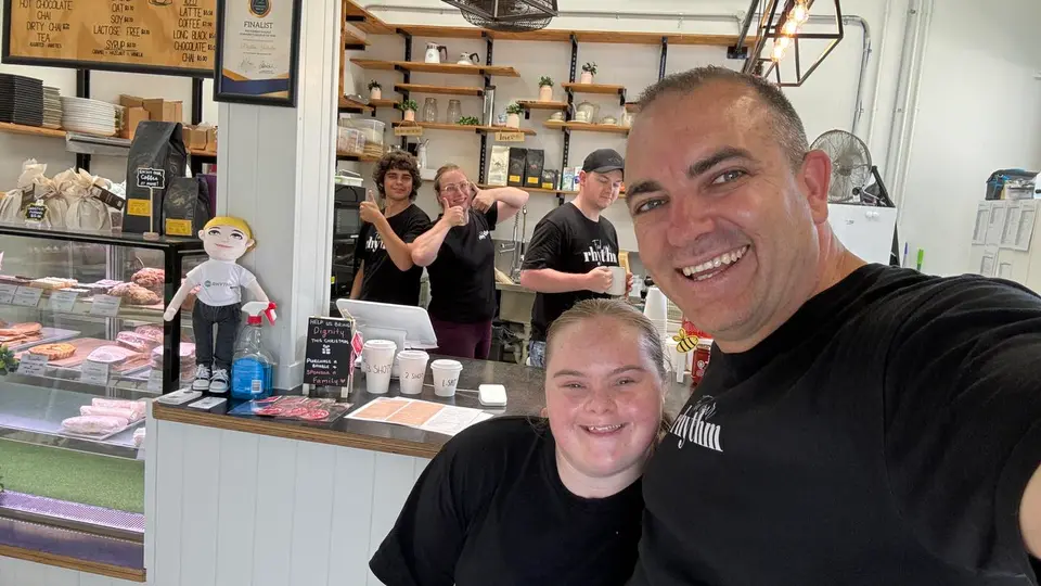 Rhythm Espresso café in Baringa